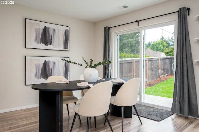 505 NE 138th Pl, Vancouver, WA 98684 - dining room featuring wood finished floors