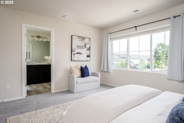 505 NE 138th Pl, Vancouver, WA 98684 - bedroom featuring carpet floors and ensuite bathroom
