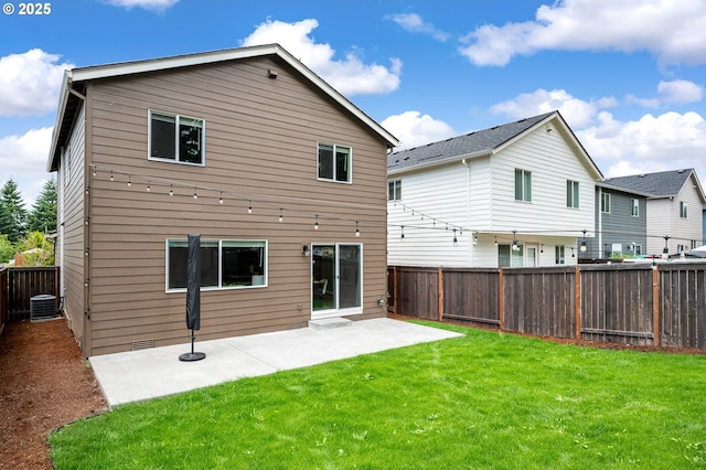 505 NE 138th Pl, Vancouver, WA 98684 - back of house featuring a fenced backyard and a patio