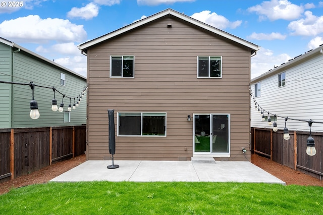 505 NE 138th Pl, Vancouver, WA 98684 - back of house featuring a fenced backyard and a patio