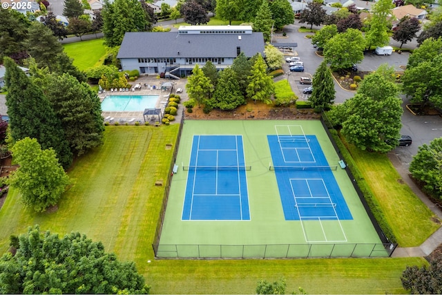 drone / aerial view