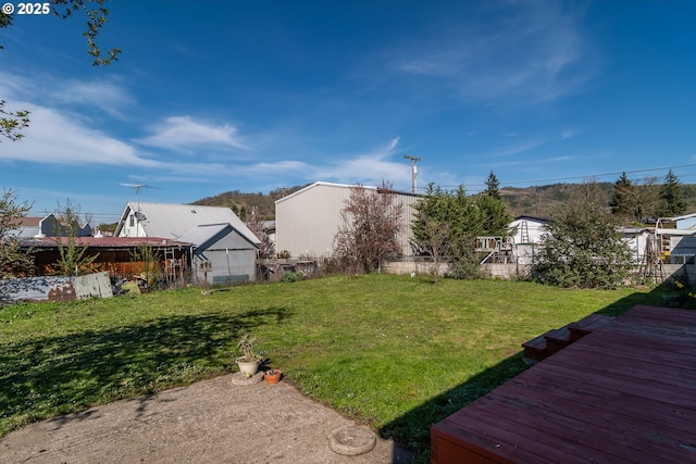 164 Pippin Ave, Roseburg, OR 97471 - view of yard with fence and a deck