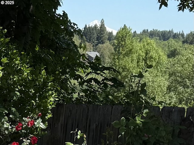 exterior view of fence