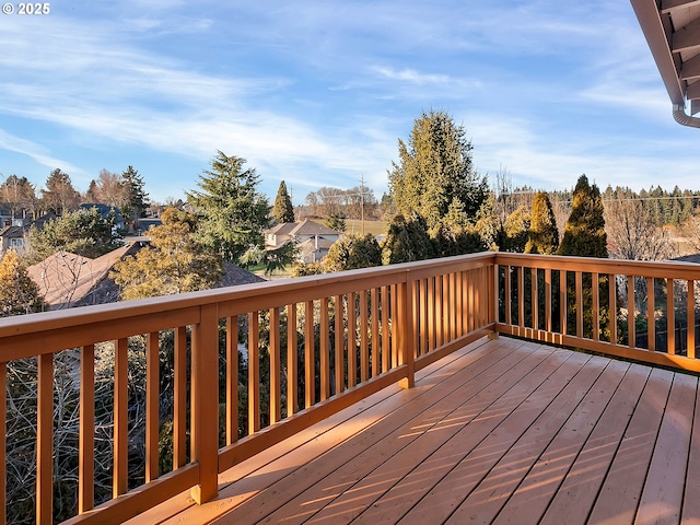 view of deck