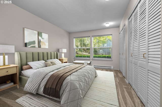 8540 SW Curry Dr Unit D, Wilsonville, OR 97070 - carpeted bedroom with baseboard heating