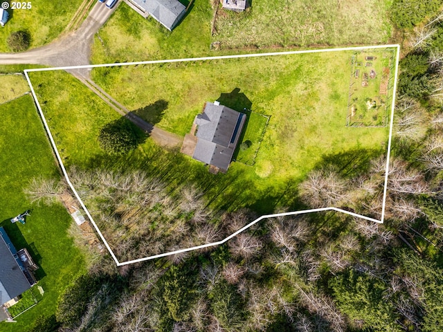 92041 Carmen Creek Rd, Astoria, OR 97103 - aerial view of property's location featuring property parcel outlined