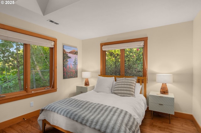 1524 Sherman Ave, Hood River, OR 97031 - bedroom with baseboards and wood finished floors
