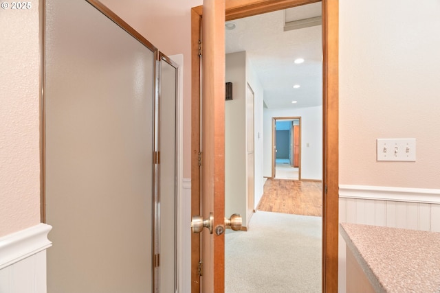 4740 SW Lowell Ct, Portland, OR 97221 - hallway with carpet