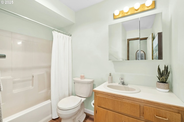 16146 SW 130th Ter Unit 2, Portland, OR 97224 - full bath featuring toilet, vanity, and shower / bath combination with curtain