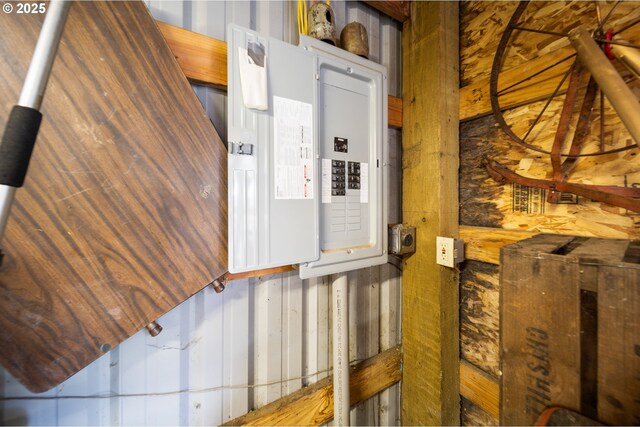 view of utility room