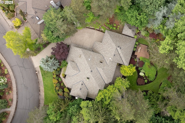 drone / aerial view