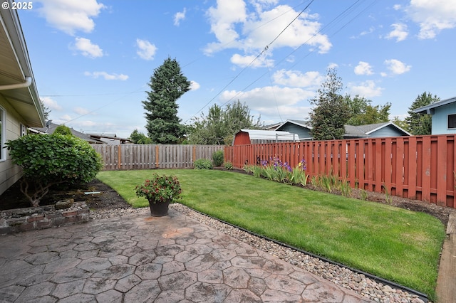 17725 NE Multnomah Dr, Portland, OR 97230 - view of yard with a patio area