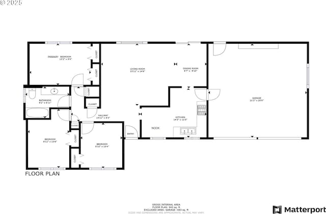 17725 NE Multnomah Dr, Portland, OR 97230 - property floor plan