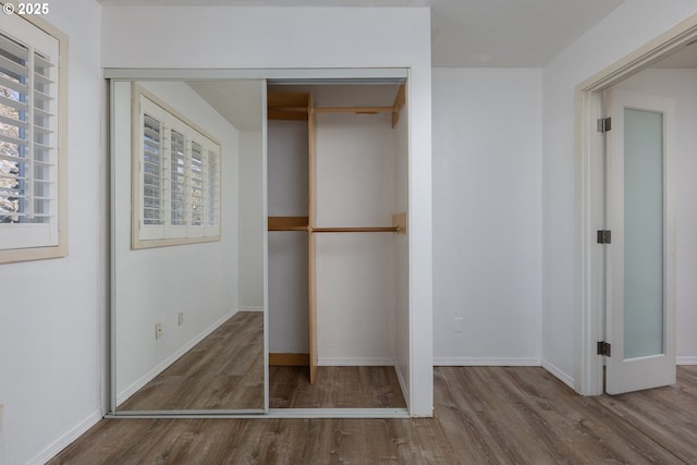 view of closet