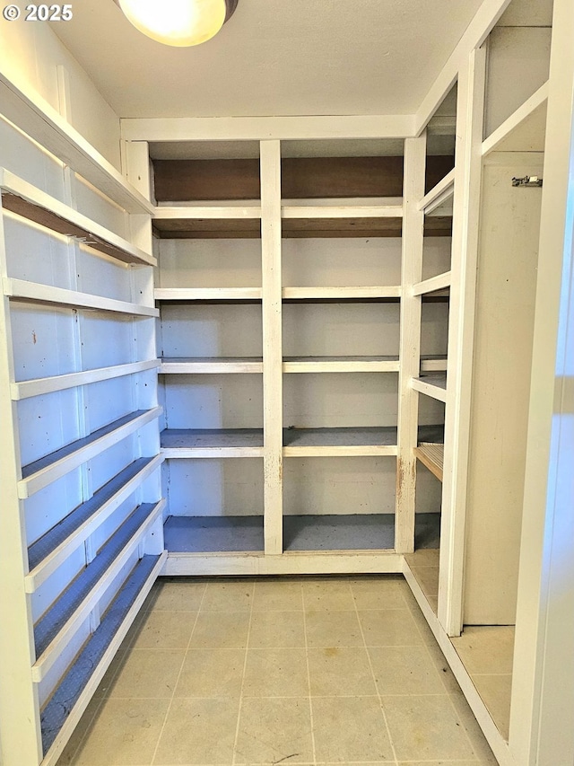 view of pantry