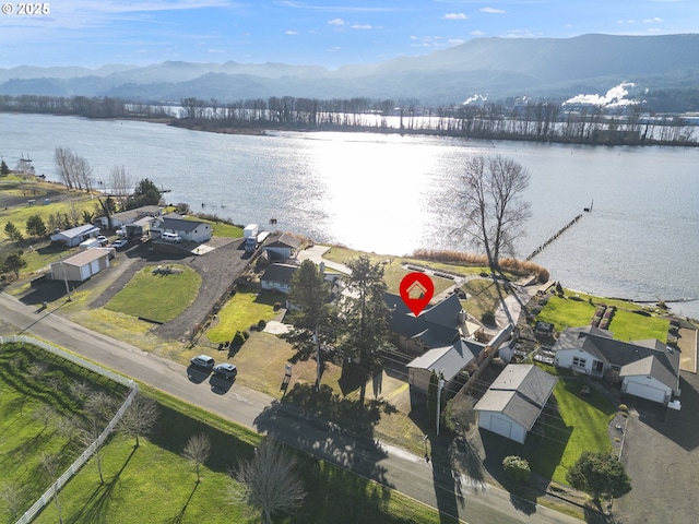285 W Sunny Sands Rd, Cathlamet, WA 98612 - view of property location featuring a water and mountain view