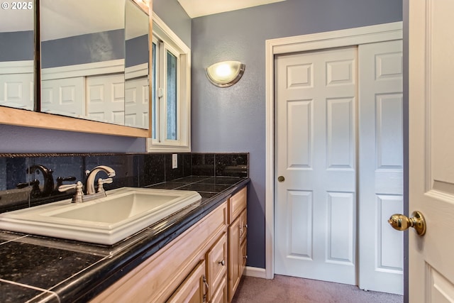 2900 NW 111th Ct, Portland, OR 97229 - bathroom with vanity and a textured wall
