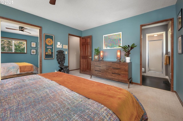 3511 NE Holman St, Portland, OR 97211 - carpeted bedroom featuring ceiling fan and baseboards