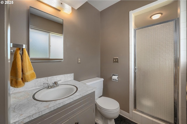3511 NE Holman St, Portland, OR 97211 - bathroom featuring vanity and a shower stall