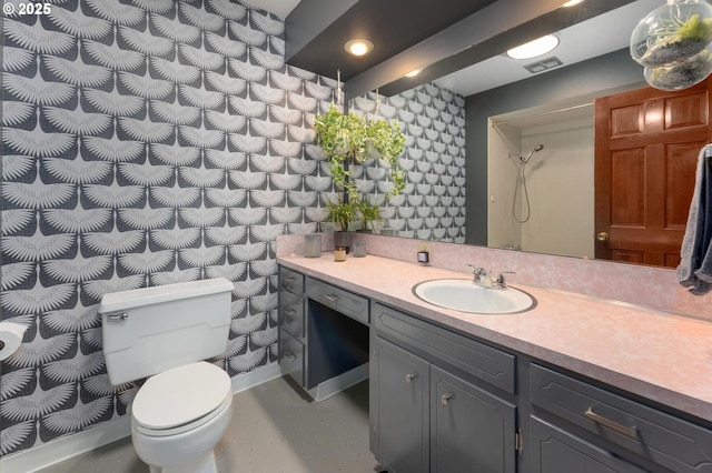 3511 NE Holman St, Portland, OR 97211 - bathroom with vanity and a shower