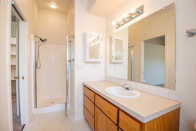 576 S 35th St, Springfield, OR 97478 - full bathroom featuring a shower stall and vanity