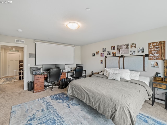 6212 N 87th Ave, Camas, WA 98607 - bedroom featuring light colored carpet and a desk