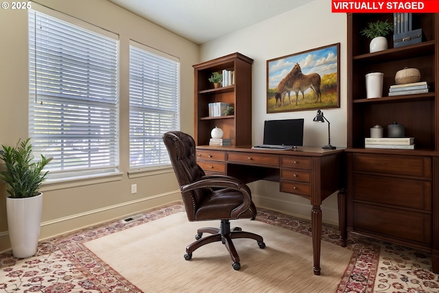 15610 SE Kingbird Dr, Happy Valley, OR 97015 - corridor with wood finished floors, stairway, baseboards, and a textured ceiling