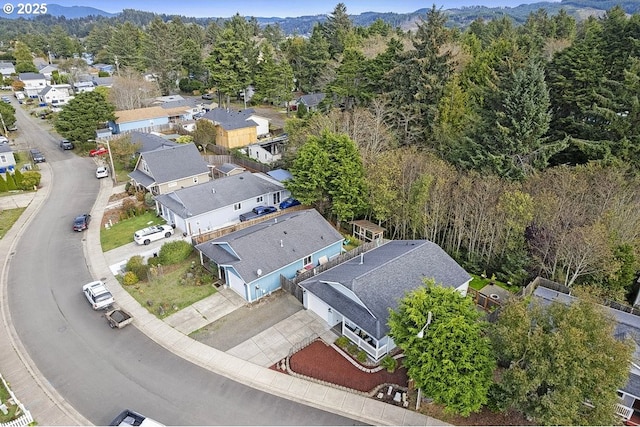 birds eye view of property featuring a residential view