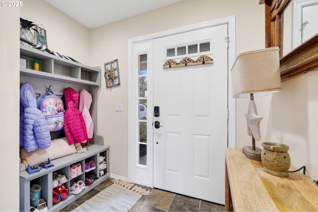 view of mudroom