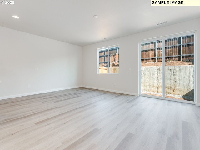 846 NW 178th Way, Ridgefield, WA 98642 - empty room featuring wood finished floors and recessed lighting