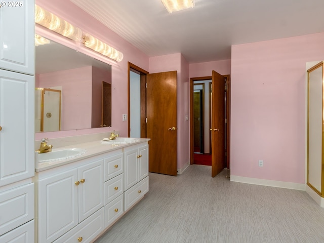 1218 SE Single Tree Dr, Vancouver, WA 98683 - full bathroom with a shower stall and double vanity
