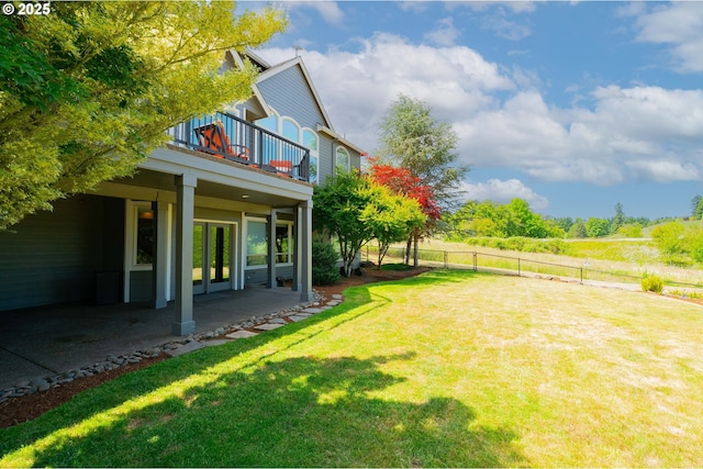 21106 NW 3rd Ct, Ridgefield, WA 98642 - view of yard with a balcony and a patio area