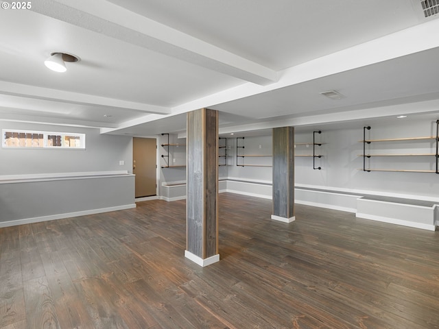 6310 SW 35th Ave, Portland, OR 97221 - basement featuring wood finished floors and baseboards