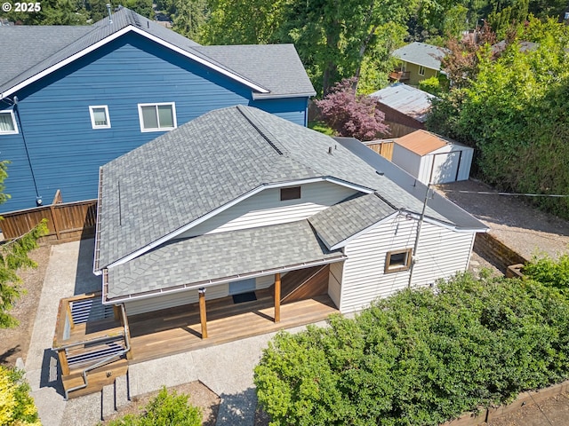 6310 SW 35th Ave, Portland, OR 97221 - view from above of property
