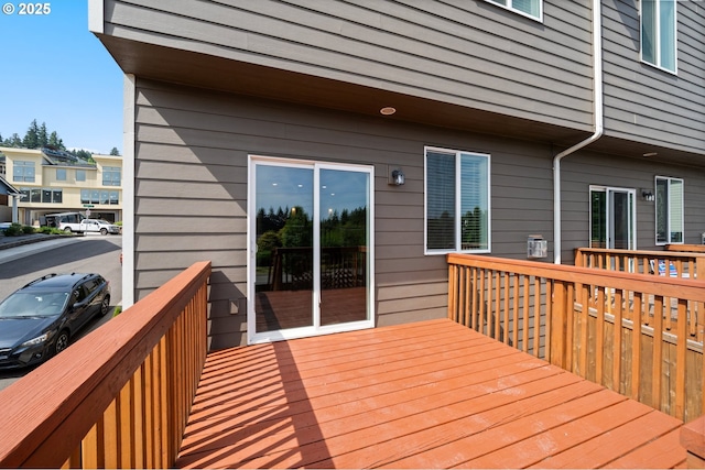 2360 N R St, Washougal, WA 98671 - view of wooden terrace