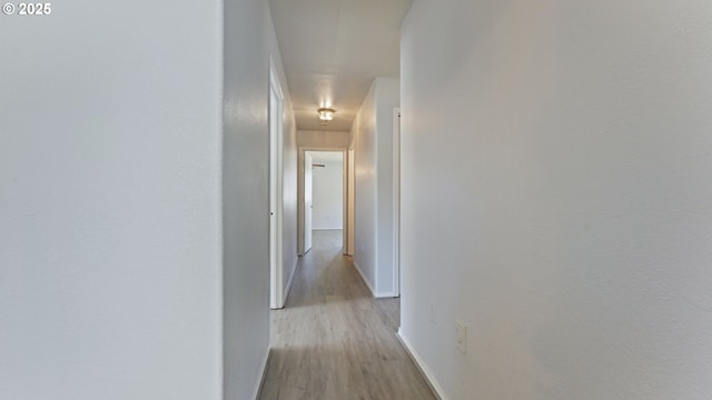 151 E Date St, Powers, OR 97466 - corridor with baseboards and light wood-type flooring