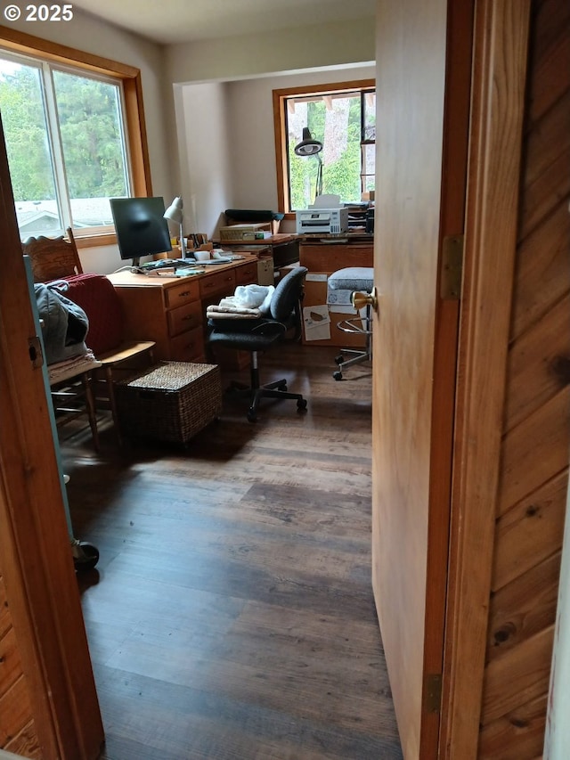 9655 8th St, Bay City, OR 97107 - office with wood finished floors and healthy amount of natural light