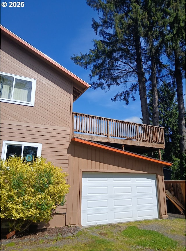 9655 8th St, Bay City, OR 97107 - view of garage