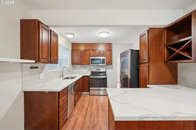 6536 SE Flavel St, Portland, OR 97206 - spare room with baseboards and light wood-style flooring