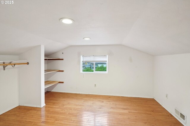 6536 SE Flavel St, Portland, OR 97206 - unfurnished room with light wood finished floors, baseboards, and recessed lighting