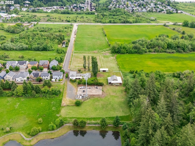 3405 NW 38th Ave, Camas, WA 98607 - overview of rural landscape with a nearby body of water