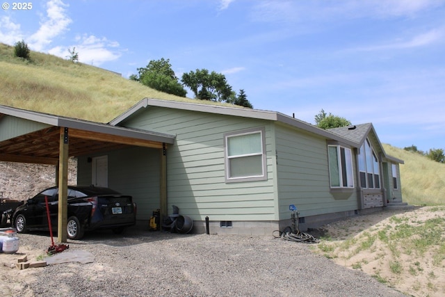 526 SE 15th St, Pendleton, OR 97801 - view of property exterior featuring an attached carport