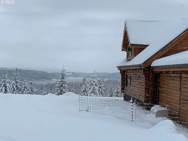 55778 SW Scoggins Valley Rd, Gaston, OR 97119 - view of yard covered in snow
