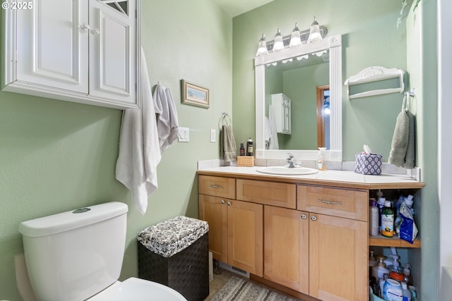 24150 NW Green Mountain Rd, Banks, OR 97106 - bathroom featuring vanity and toilet