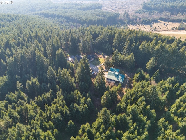 24150 NW Green Mountain Rd, Banks, OR 97106 - aerial view of property's location featuring a heavily wooded area