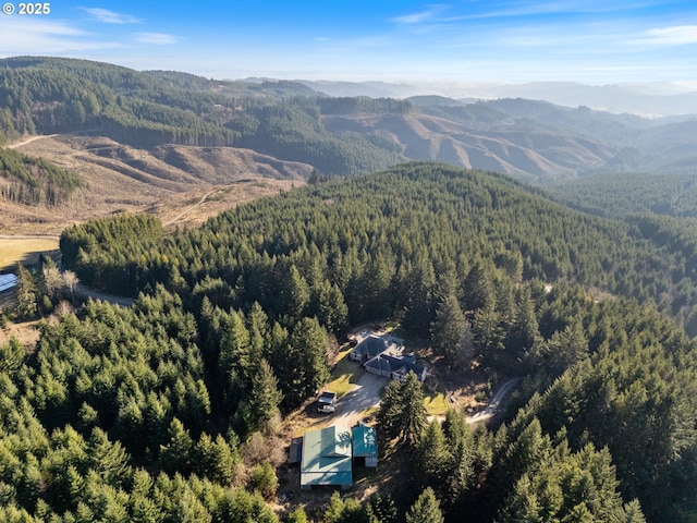 24150 NW Green Mountain Rd, Banks, OR 97106 - mountain view with a forest