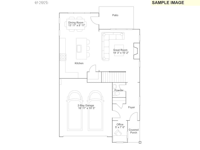 2012 SE Osprey Ave, Gresham, OR 97080 - floor plan / room layout