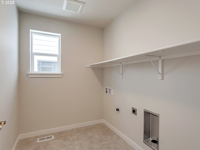 13863 SW Sabrina Ave, Tigard, OR 97140 - laundry room with hookup for an electric dryer, hookup for a washing machine, and baseboards