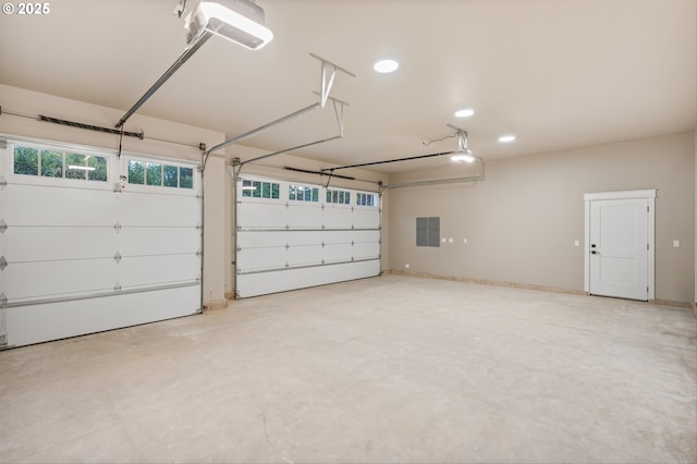 15007 Twin Fir Rd, Lake Oswego, OR 97035 - garage with electric panel and recessed lighting