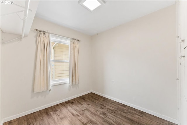 4004 SE 97th, Portland, OR 97266 - spare room featuring wood finished floors and baseboards